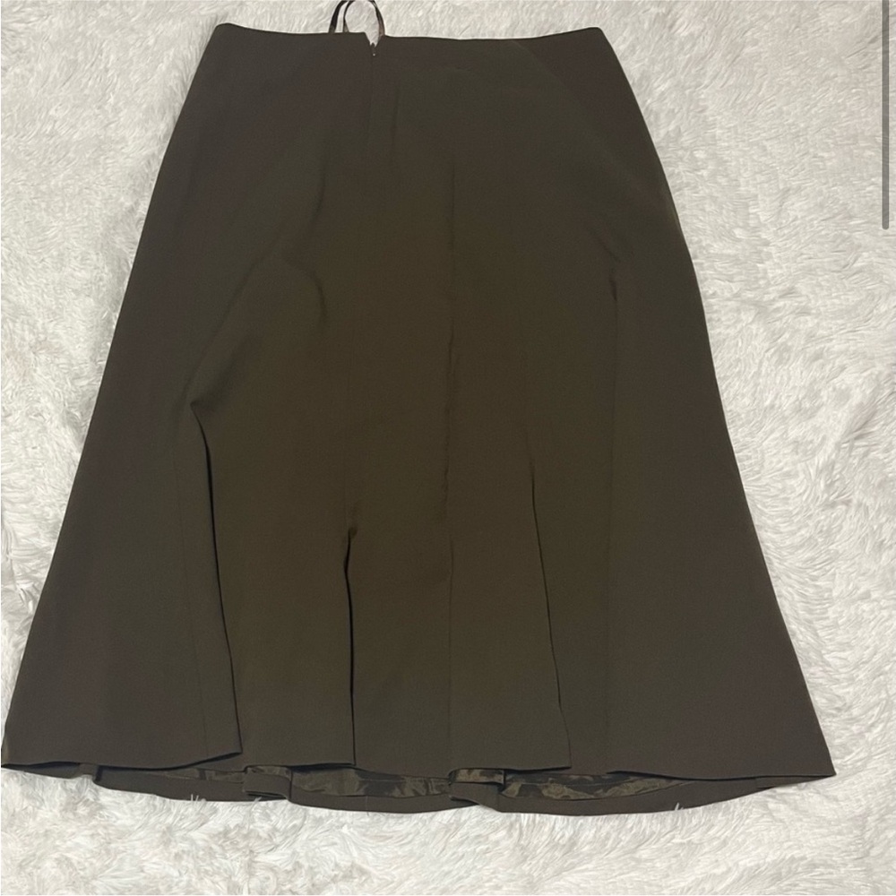 Lauren Ralph Brownish Green Skirt